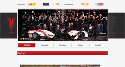 Desktop Screenshot of dart-racing.de
